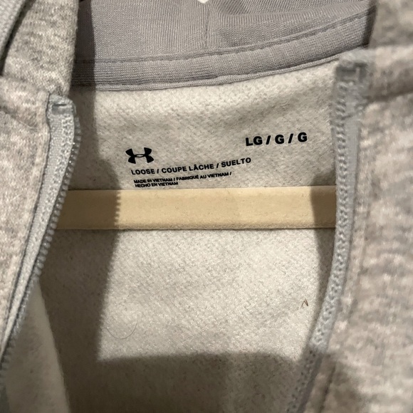 NWOT Men’s Under Armour Zip-up Hoodie - Picture 4 of 4